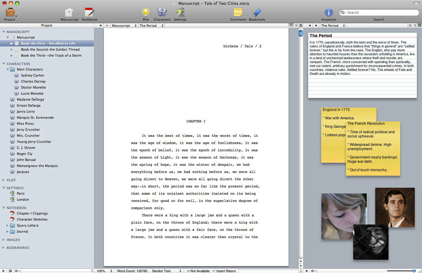 storyist or windows storyist or windows