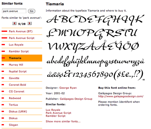 Identifont