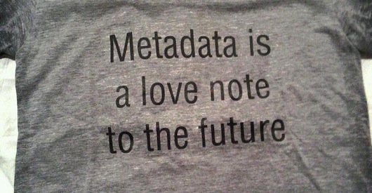 Post image for Ascent of the Metadata