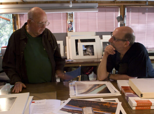 JF with Al Weber.530 al weber, photography books, joel friedlander, self-publishing