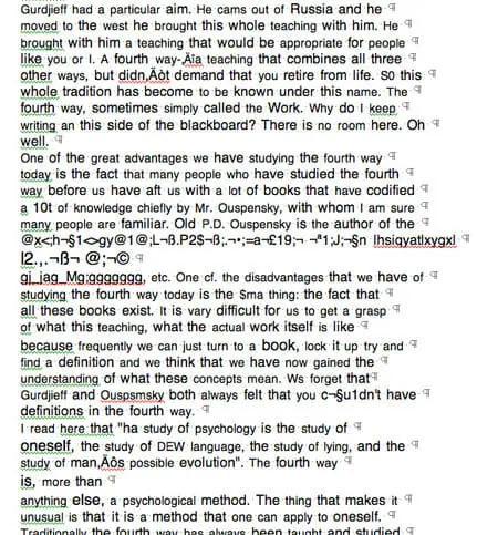 OCR After The same page after OCR scanning
