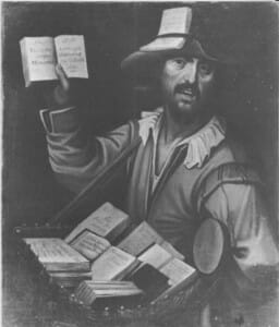 17th Century Chapbook Peddler