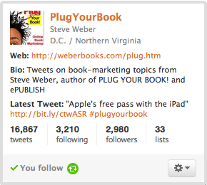 thebookdesigner.com self-publishing twitter follows