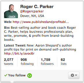 thebookdesigner.com self-publishing twitter follows