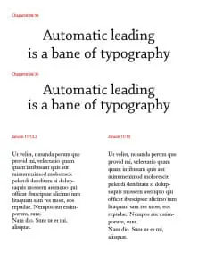 thebookdesigner.com automatic leading typographers curse