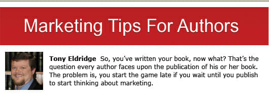 tony eldridge book marketing internet business