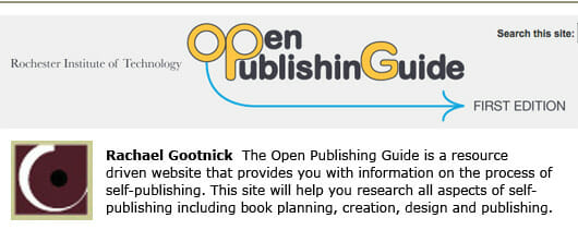 open publishing guide RIT book design self-publishing