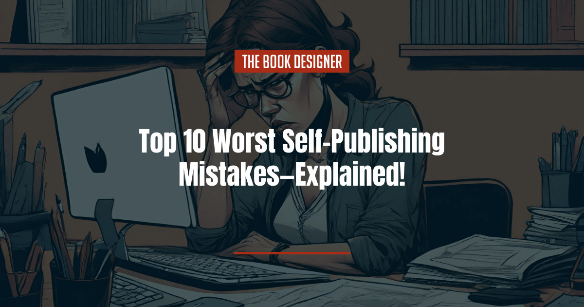 worst self-publishing mistakes