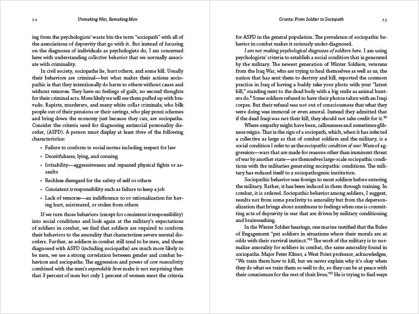 book typography