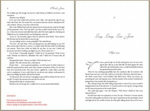 Stay by Moriah Jovan book design in microsoft word