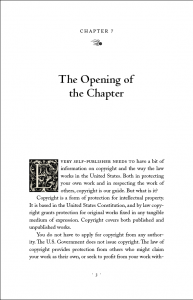 Dropcap 7 book design for self-publishers
