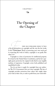 book design for self-publishers