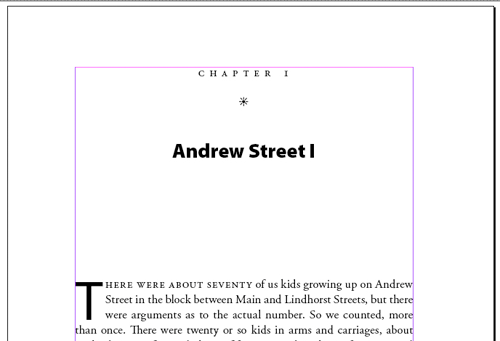 Negative space book design for self-publishers