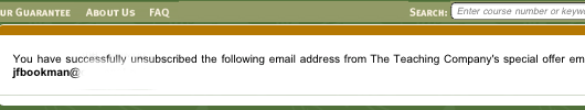 Unsubscribe Today! internet life