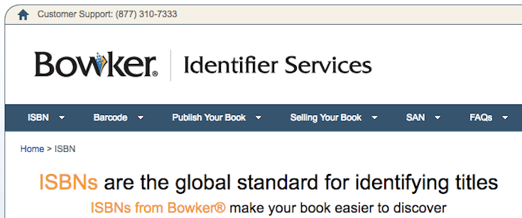ISBN 101 For Self-Publishers
