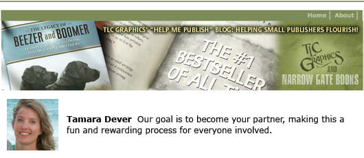 TLC Graphics blogs for self publishers