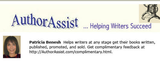 Author Assist self publishing blogs