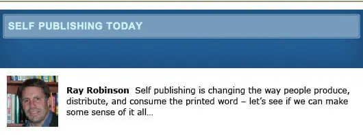 Self-Publishing Today blogs