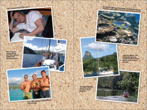 The Boy Behind the Gate - photos book design, color photos