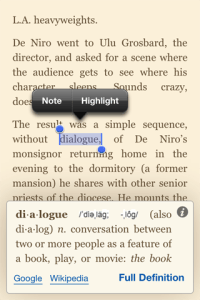 Kindle-Highlight