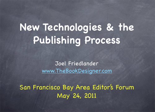Technology Changes Everything in Book Publishing Technology Changes Everything in Book Publishing
