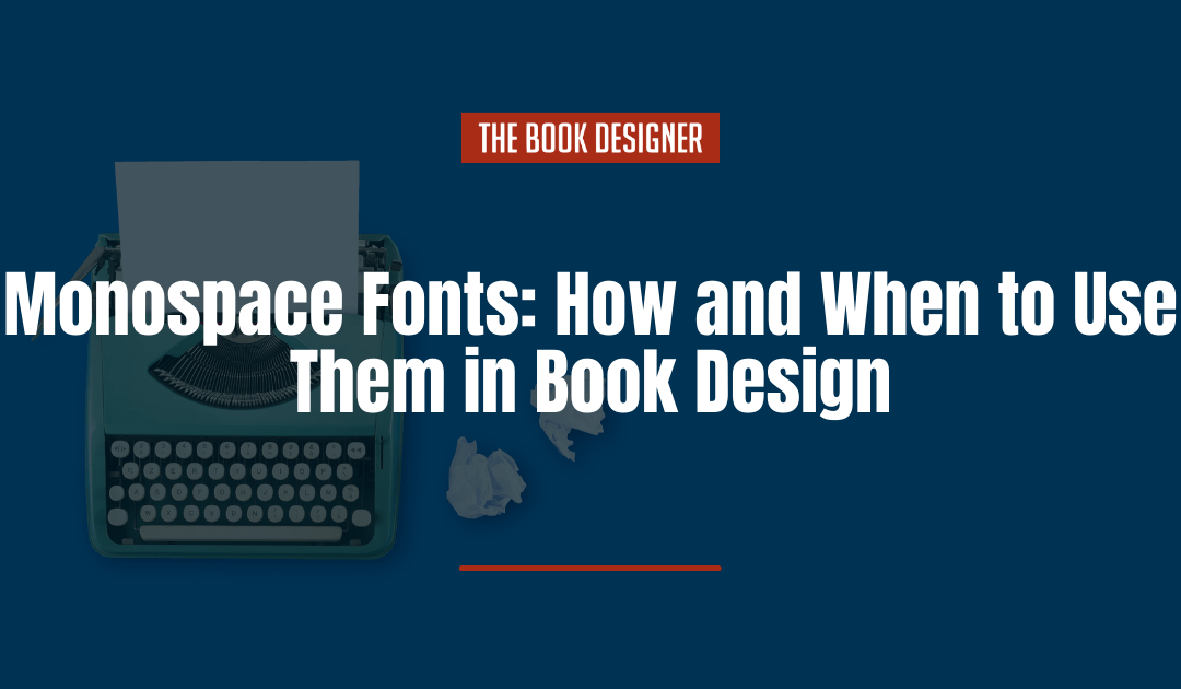 Monospace Fonts: How and When to Use Them in Book Design