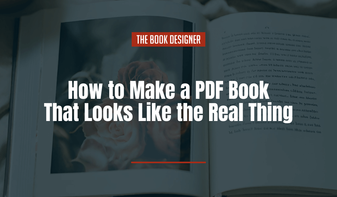 How to Make a PDF Book That Looks Like the Real Thing