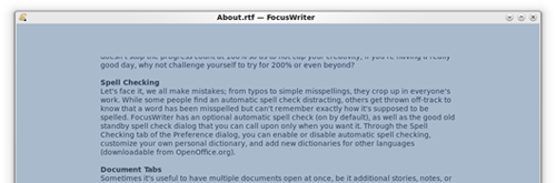 Focuswriter