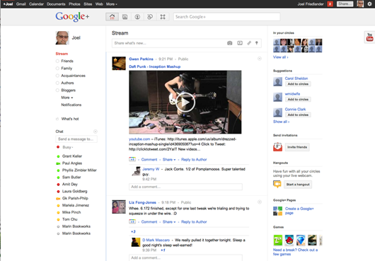 Google+ for writers