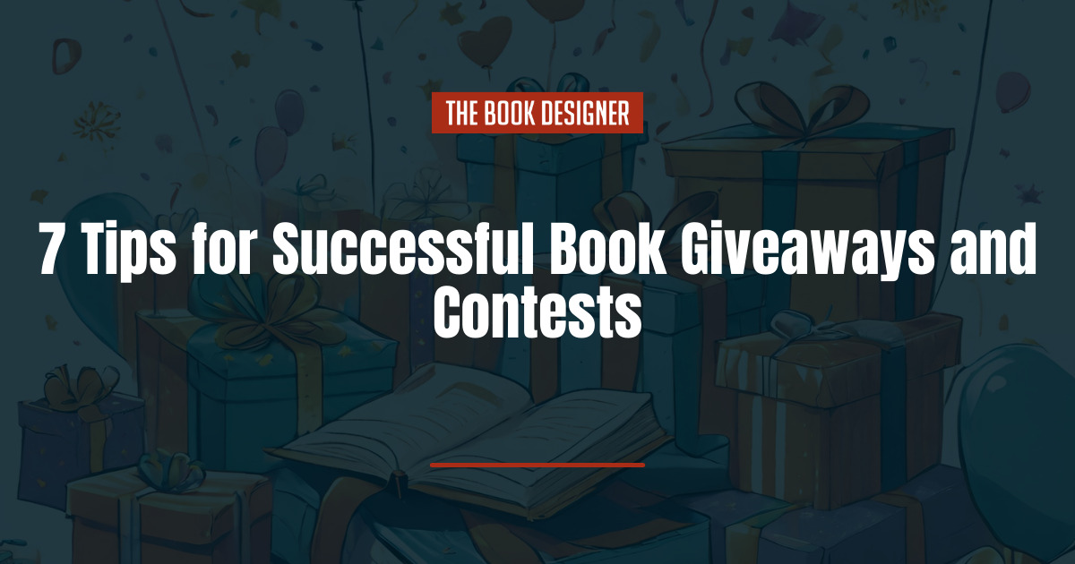 book giveaways - gifts , balloons, books, and confetti