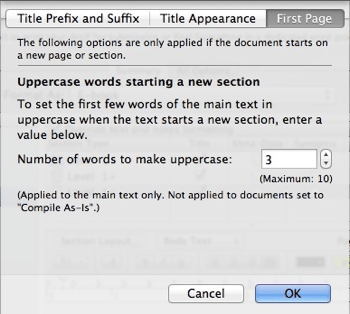scrivener 3 make smaller all caps for rest of word scrivener 3 make smaller all caps for rest of word