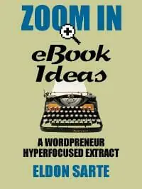 eBook Ideas (Zoom In: Wordpreneur Reloaded series)
