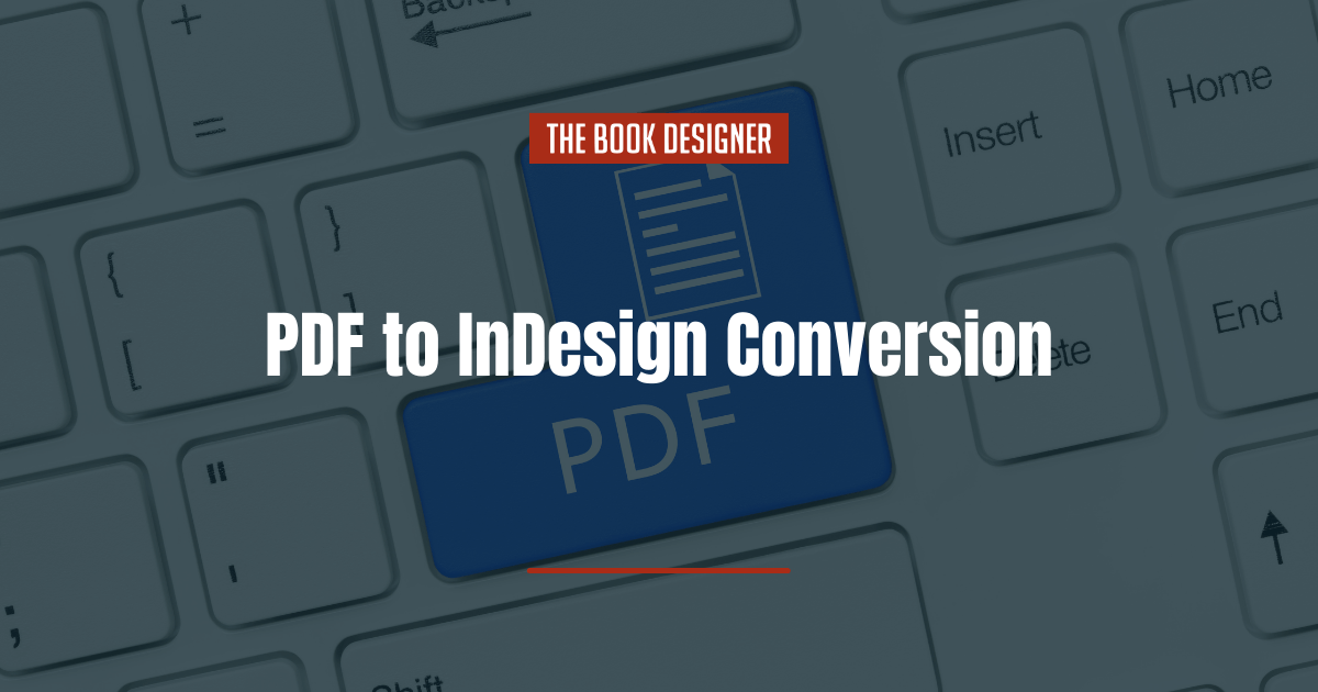 PDF to InDesign conversion