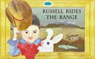 Russell Rides the Range