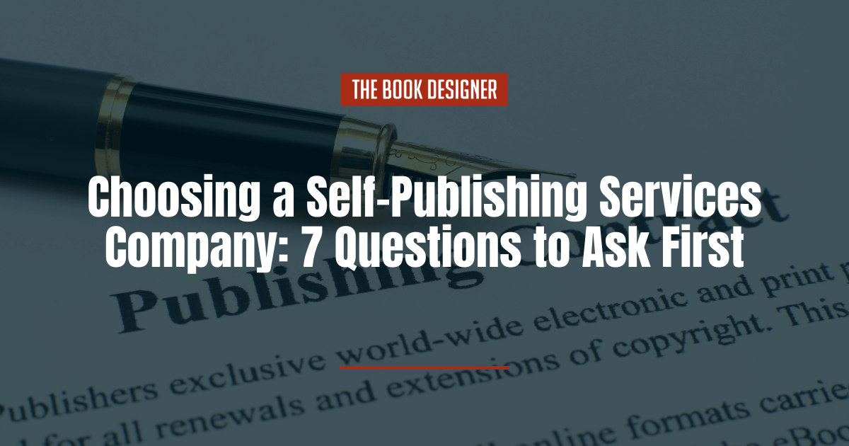 self-publishing services companies
