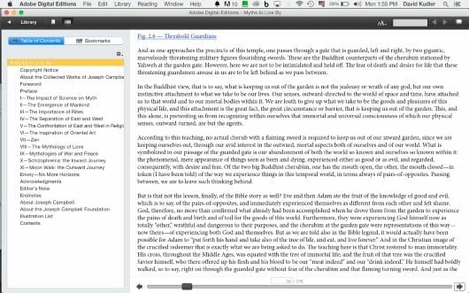 Digital Editions page sample