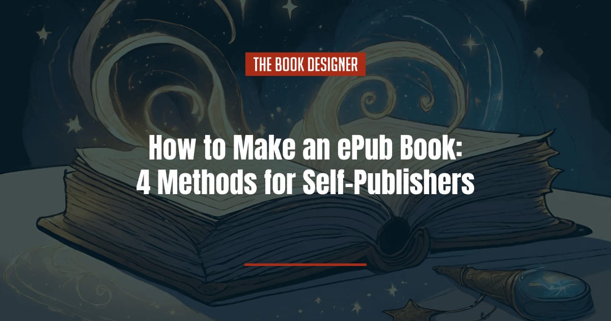 how to make an epub