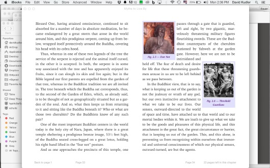 iBooks page sample