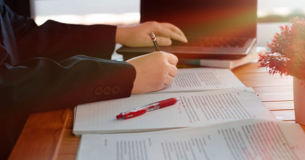 fiction manuscript evaluation - Editor evaluating a manuscript
