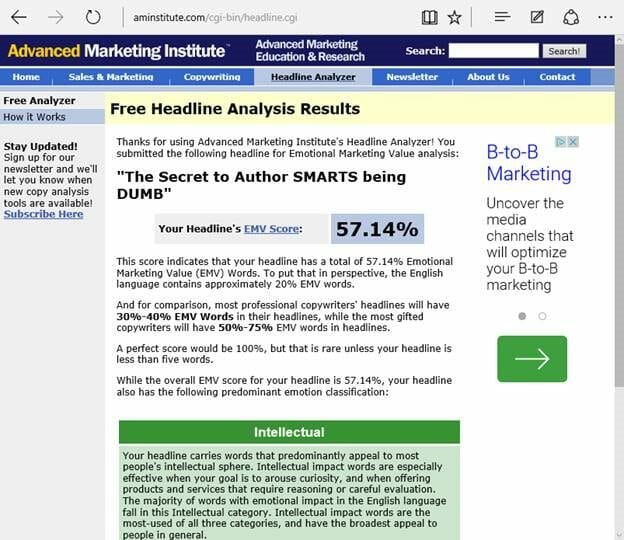 AMInstitute screen shot 2