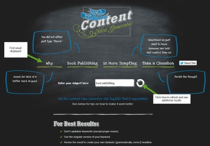 Portent screen shot 2