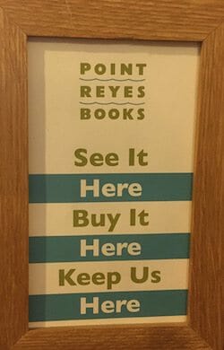 Pt Reyes Bookstore