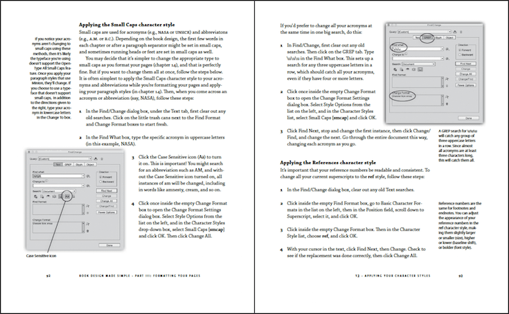 book design