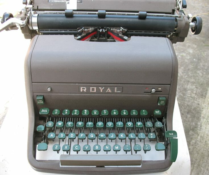 typewriter