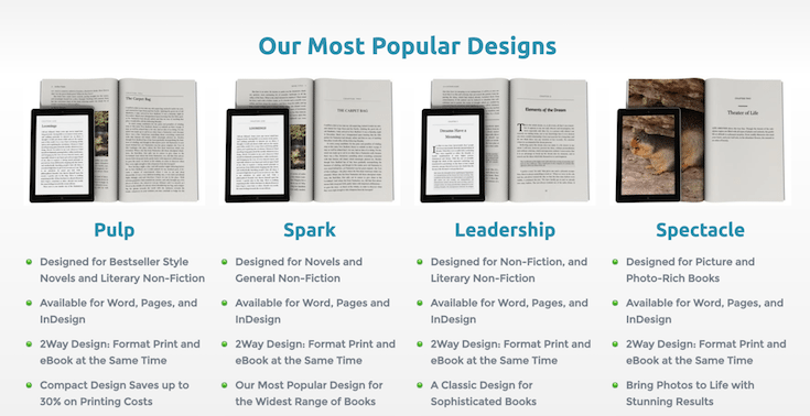 Book Design Templates