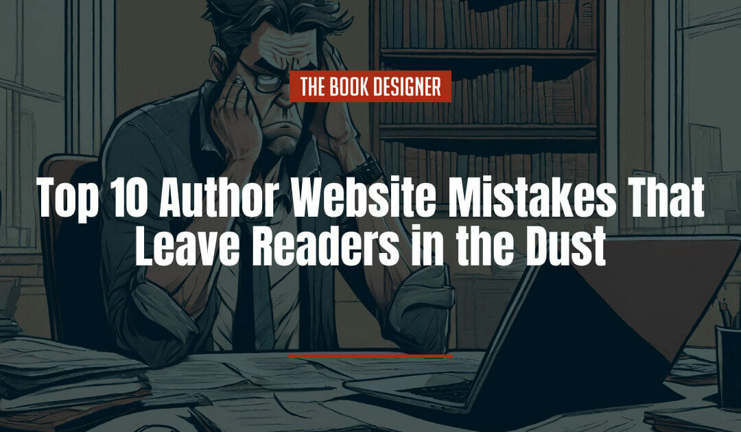 Top 10 Author Website Mistakes That Leave Readers, and Leads, in the Dust