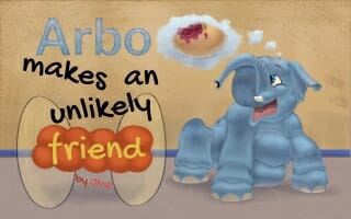 Arbo makes an unlikely friend