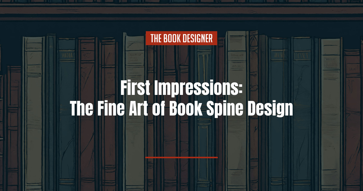 book spine design