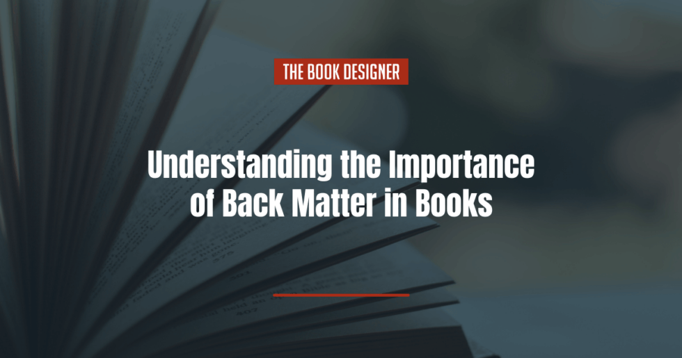 Back Matter in Books: Understanding Its Importance