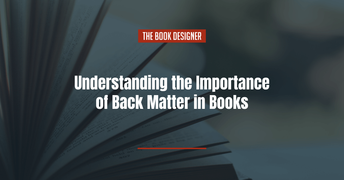 back matter in books